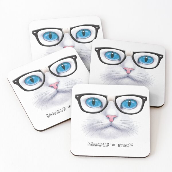 Item preview, Nerd Cat - Meow = mc² designed and sold by AlDesignArt.
