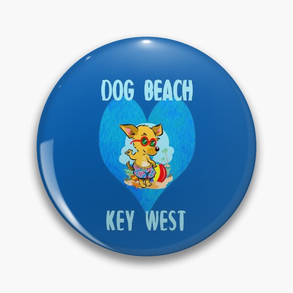 Item preview, Dog Beach Key West Florida Keys Cute Dog designed and sold by KeysTreasures.