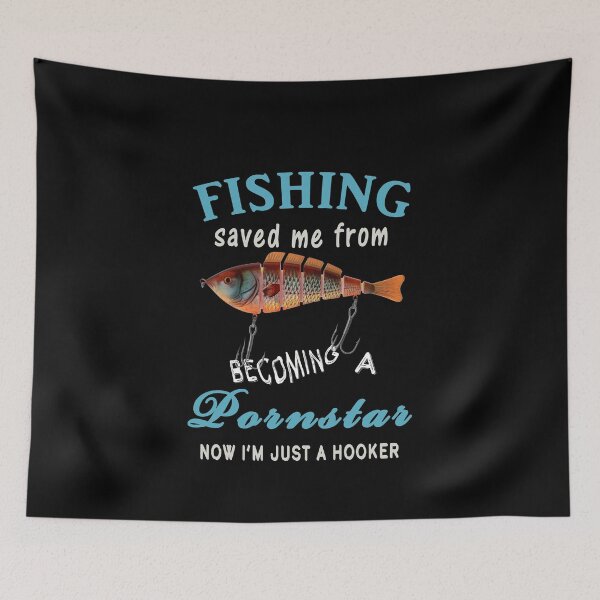 Item preview, Fishing Saved Me From Becoming A Porn Star  designed and sold by david parry.