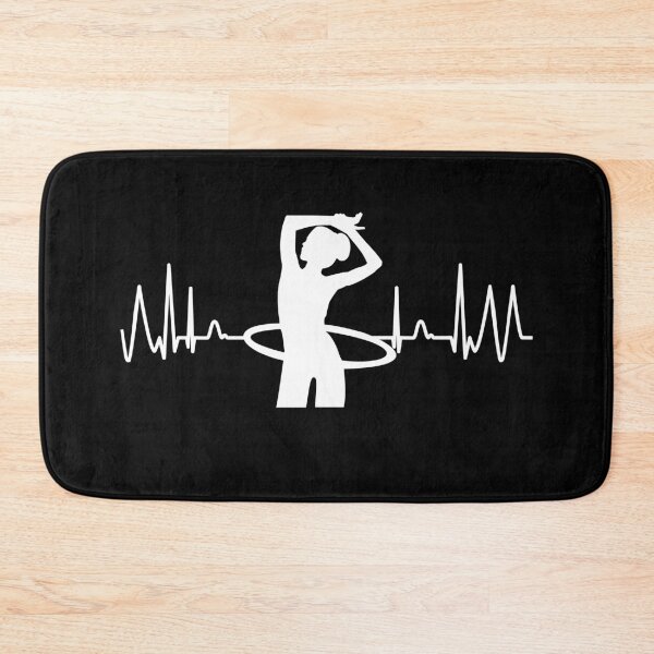 Item preview, Heart Rate Hula Pulse Hoop Hula Women Hulagirl designed and sold by DerNerd.
