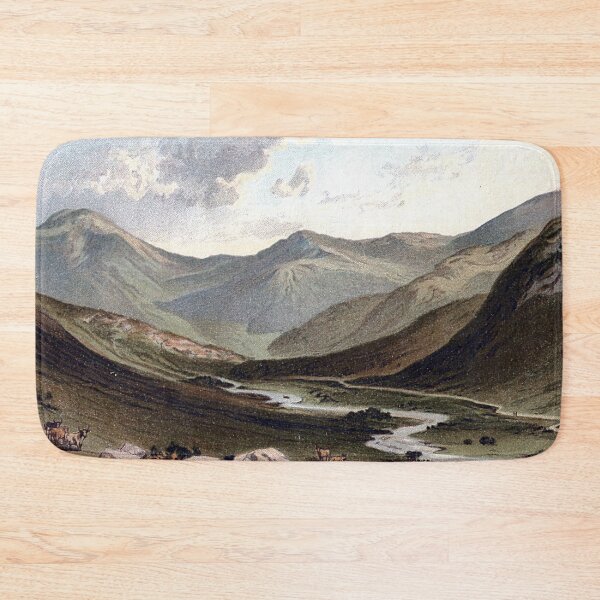 Item preview, Vintage Illustration of Glen Nevis designed and sold by yourscotland.