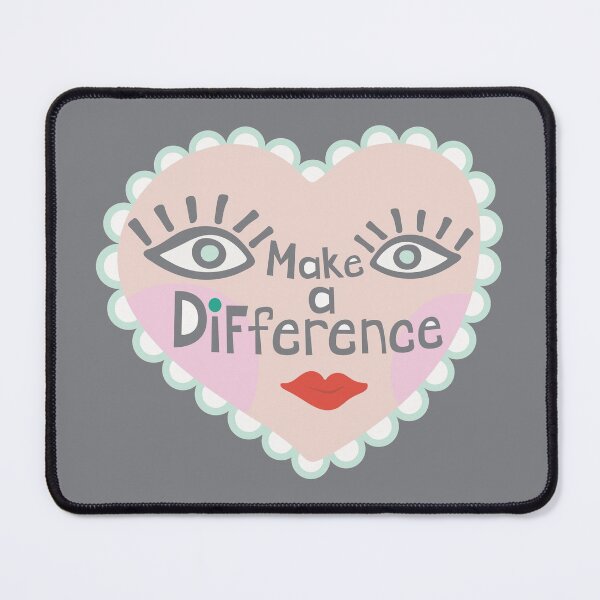 Item preview, MAKE A DIFFERENCE - UnBlink Studio by Jackie Tahara designed and sold by Jackie Tahara of UnBlink Studio.