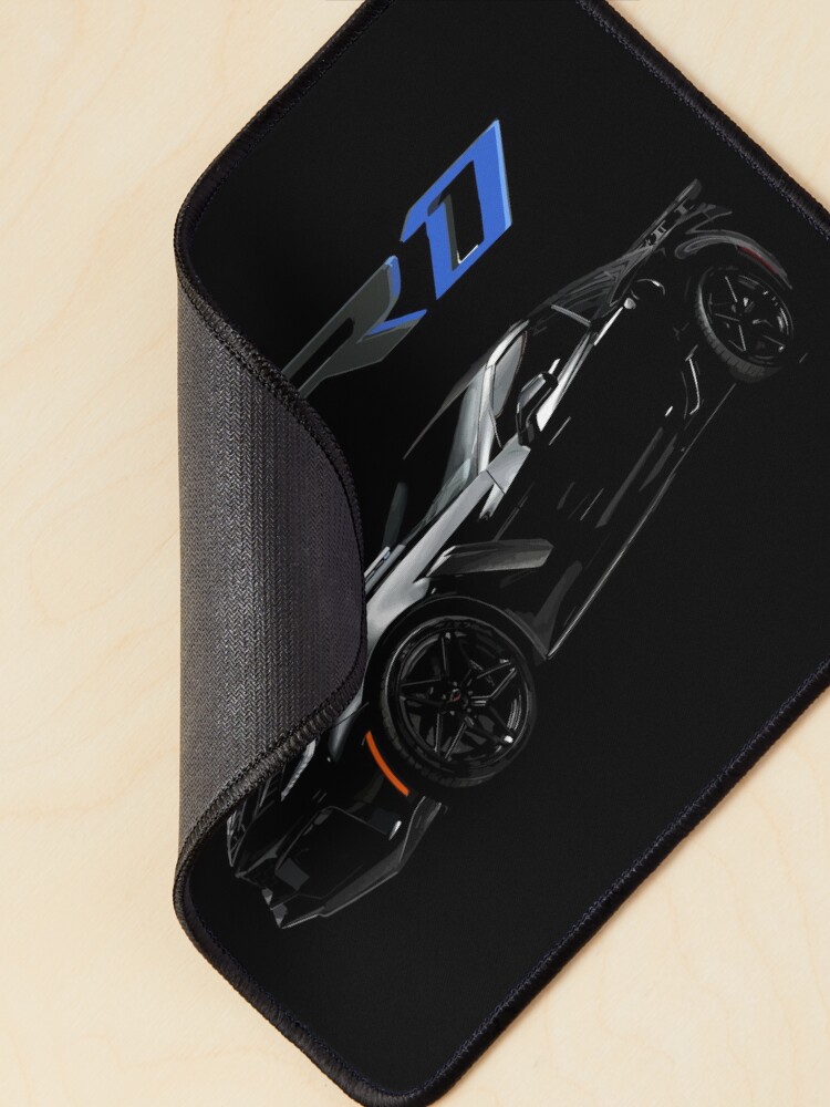 Alternate view of Black 2019 ZR1 Mouse Pad