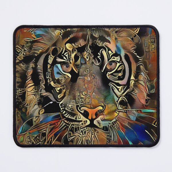Item preview, Santoriu, tigre, tiger, wild cat, lea roche paintings designed and sold by L. ROCHE.