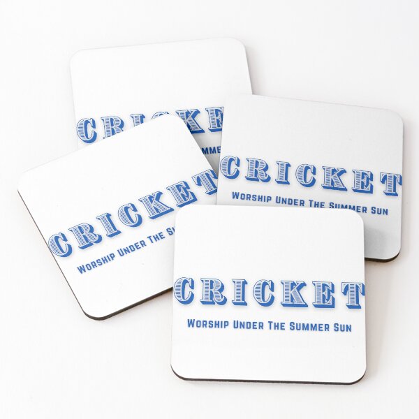 Item preview, Cricket Is Worship Under The Summer Sun  designed and sold by PHLDesign.
