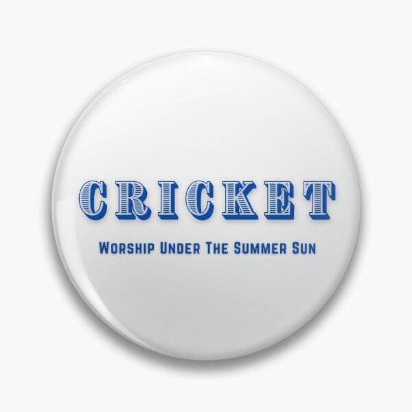 Item preview, Cricket Is Worship Under The Summer Sun  designed and sold by PHLDesign.