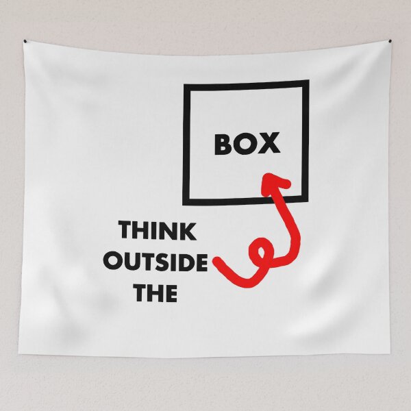 Item preview, Think Outside Of The Box designed and sold by ELPRONTO-DESIGN.