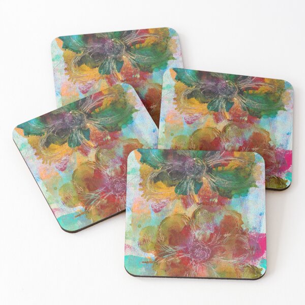 Item preview, TRACES OF FLOWERS  designed and sold by KATHLEEN TENNANT ART.