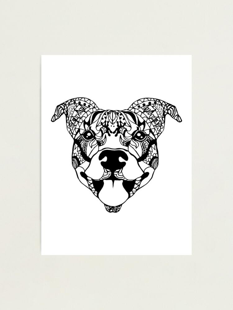 絵画 PITBULL  27x51cm 絵画 PITBULL 27x51cm PITBULL 27x51cm 美術品・アンティーク