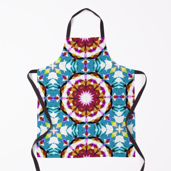 Item preview, Blue Pink Brown Green Colourful Summer Tropical Pattern - Retro Seventies Inspired Art designed and sold by PatternPerfect.