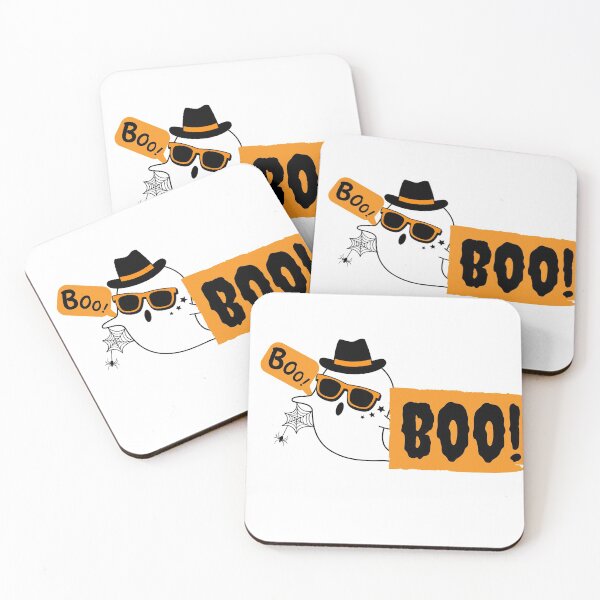 Item preview, Happy Halloween Boo and Ghost designed and sold by BraveNewDesigns.