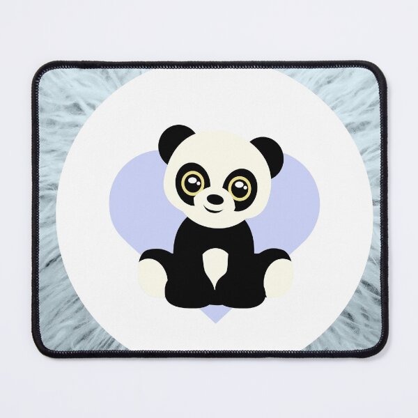 Item preview, Baby Panda bear loves you/ baby blue fur designed and sold by Marilena Strambu.