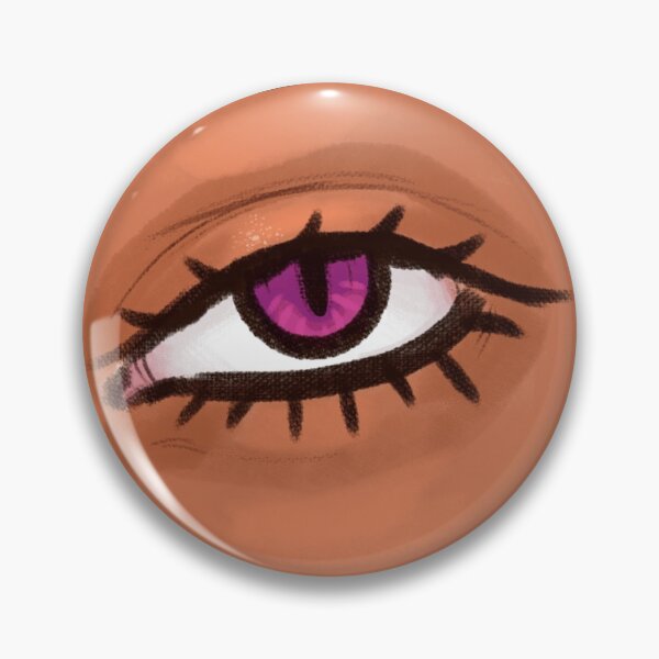 Item preview, Purple Snake Eye- Halloween  designed and sold by ArianrhodArt.