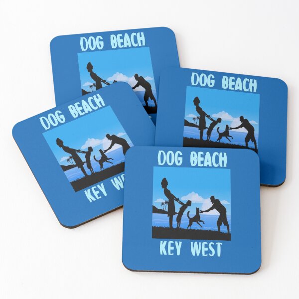 Item preview, Dog Beach Key West Florida Keys Family With Dog designed and sold by KeysTreasures.