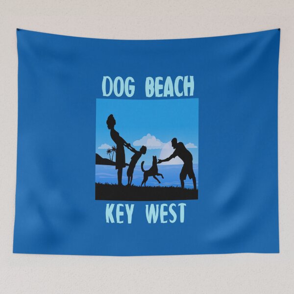 Item preview, Dog Beach Key West Florida Keys Family With Dog designed and sold by KeysTreasures.