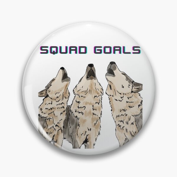Item preview, Squad Goals - Wolf Pack Gray Wolves designed and sold by BunnyBizarre.