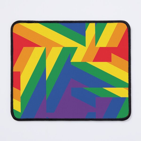Artikelvorschau, rainbow pride - distorted houndstooth entworfen und verkauft von kobyakov.