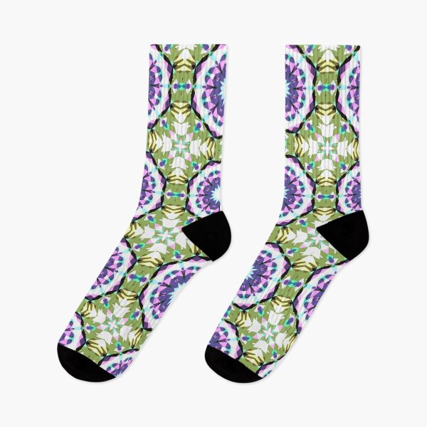 Item preview, Vibrant Green Pink Purple Tropical Star Pattern designed and sold by PatternPerfect.