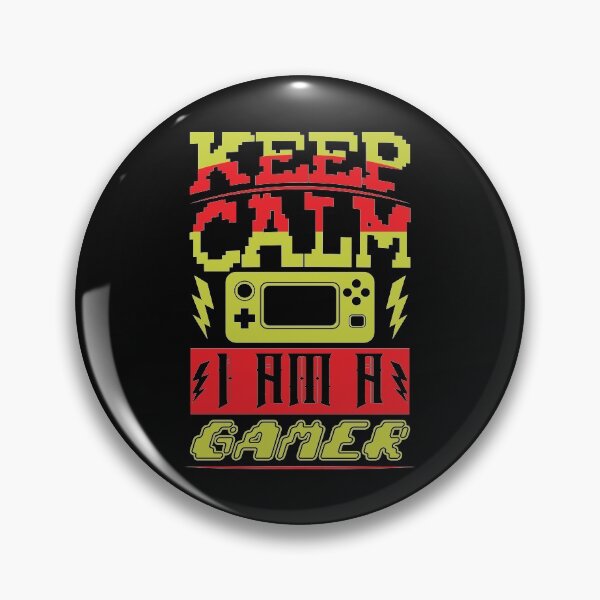 Artikelvorschau, Bleib ruhig, ich bin ein Gamer - Cooles buntes Gaming-T-Shirt-Design entworfen und verkauft von Prince - Bestseller ★★★★★.