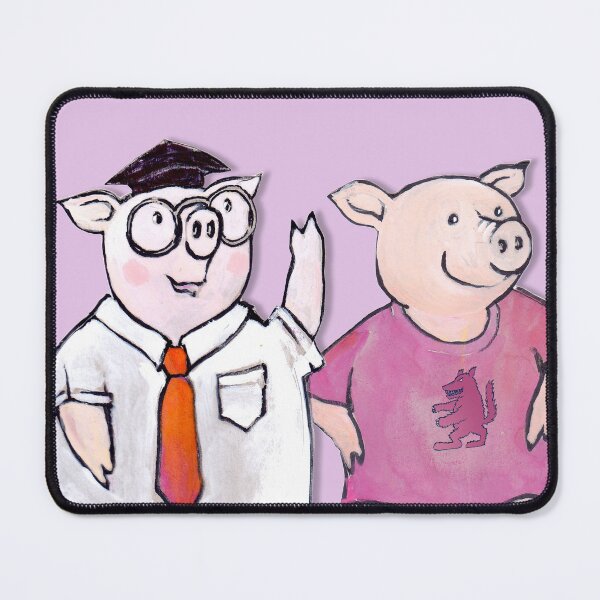 Item preview, The 3 little pigs ignore the big bad wolf designed and sold by reflejArte.