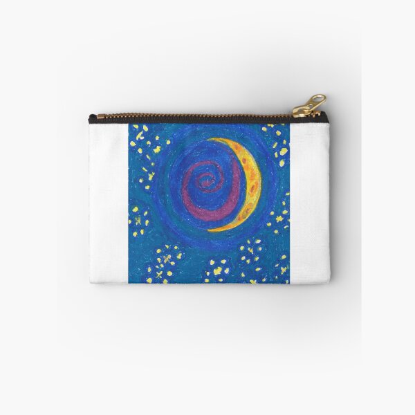 Item preview, Fingernail New Moon with Stars, Starry Sky designed and sold by laurajoysmith.