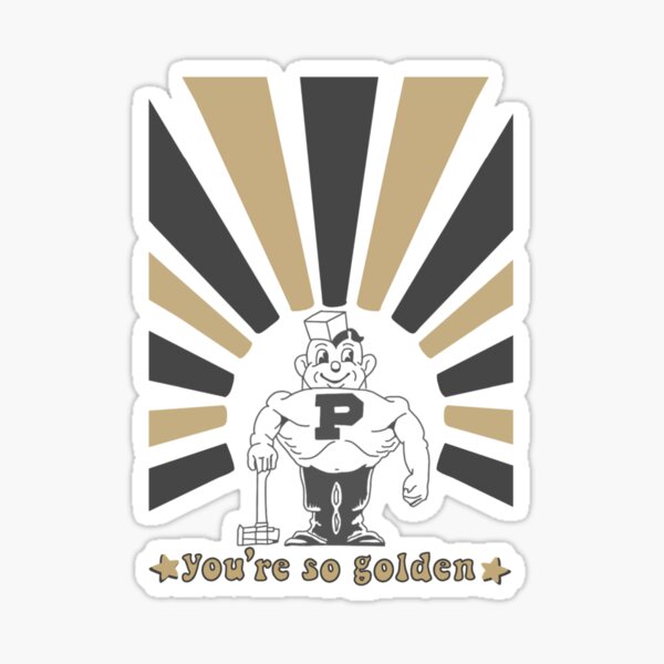 Item preview, Purdue Pete Golden designed and sold by bsimek-stickers.
