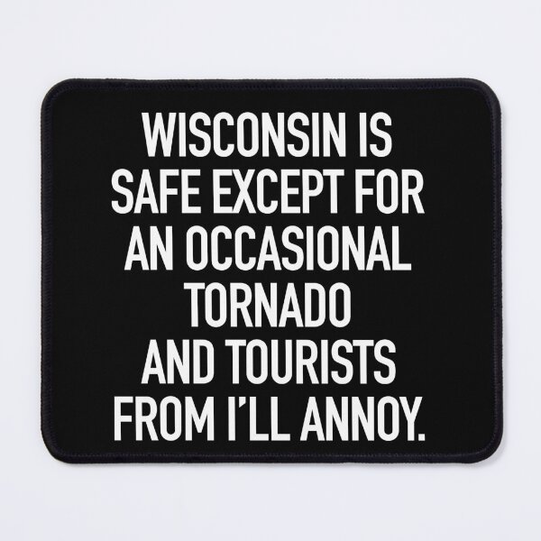 Item preview, Wisconsin Illinois typography designed and sold by gstrehlow2011.