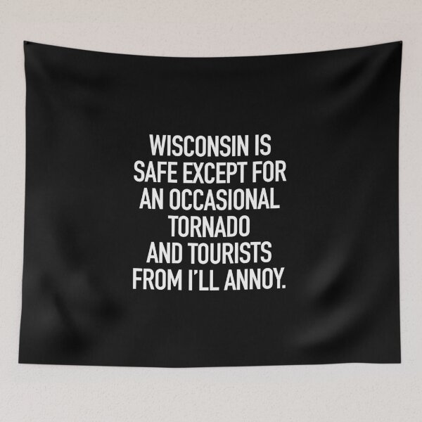 Item preview, Wisconsin Illinois typography designed and sold by gstrehlow2011.