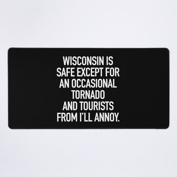 Item preview, Wisconsin Illinois typography designed and sold by gstrehlow2011.