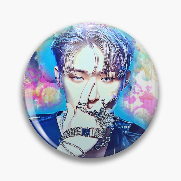 Item preview, Ateez Min Gi DejaVu colorful art designed and sold by Lajibolalaa.
