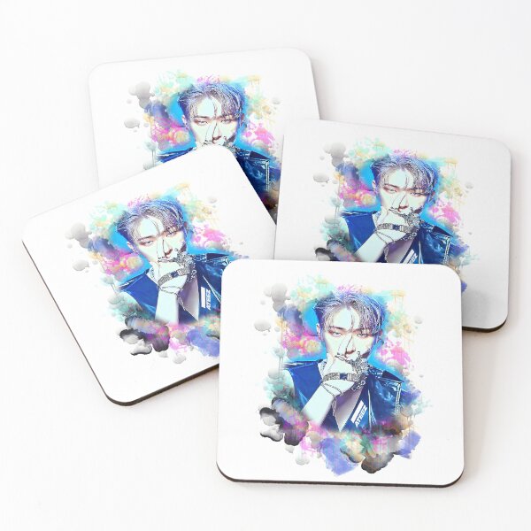 Item preview, Ateez Min Gi DejaVu colorful art designed and sold by Lajibolalaa.