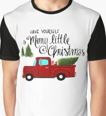 Merry Little Christmas Graphic T-Shirt