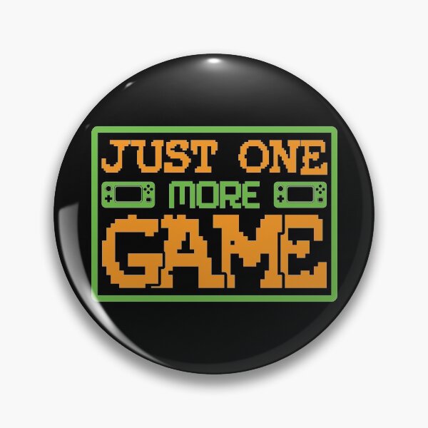 Artikelvorschau, Nur noch ein Spiel - Cooles buntes Gaming-T-Shirt-Design entworfen und verkauft von Prince - Bestseller ★★★★★.