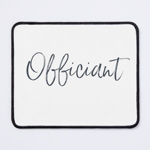 Item preview, Officiant - contemporary handwriting  designed and sold by hardscuffle.