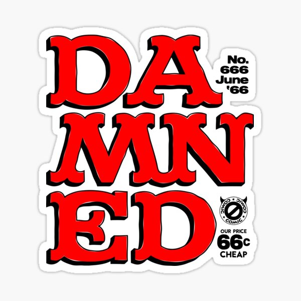 Damned Sticker