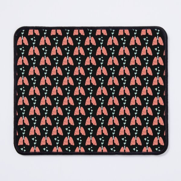 Item preview, Coral lungs and mint hearts designed and sold by Petits Pixels.