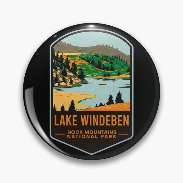 Item preview, Lake Windeben Nock Mountains National Park designed and sold by JordanHolmes.