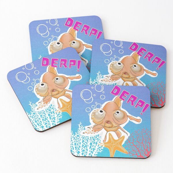 Item preview, A Derpy Fish - Goldfish - Derp designed and sold by BunnyBizarre.