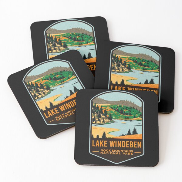 Item preview, Lake Windeben Nock Mountains National Park designed and sold by JordanHolmes.
