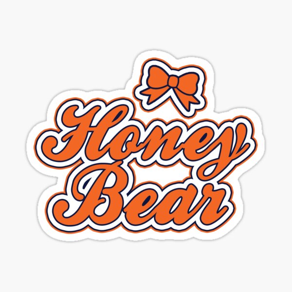 Honey Bear - Chicago Sticker for Sale by BearDownDesigns