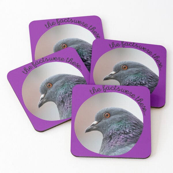 Item preview, The Facts Were These in Pidge designed and sold by InkThinkArt.