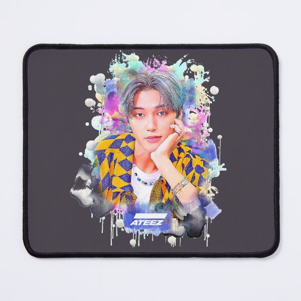 Item preview, Ateez Woo Young DejaVu colorful art designed and sold by Lajibolalaa.