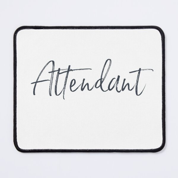Item preview,  Attendant - contemporary handwriting  designed and sold by hardscuffle.