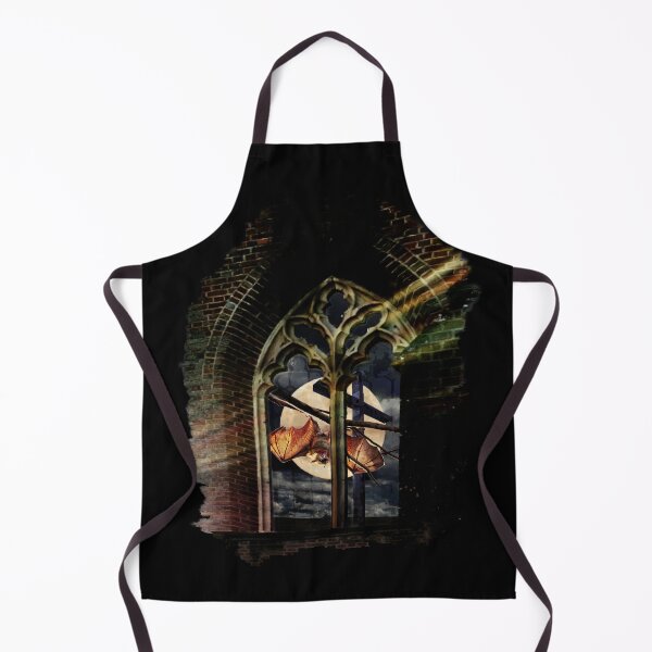 Item preview, Bat outside a Gothic Church Window (coloured version) designed and sold by TheResistance Fashion.
