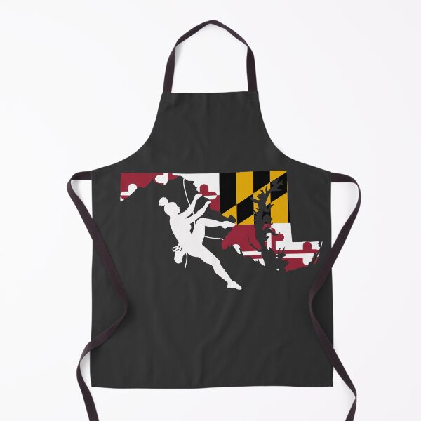 Item preview, Rock Climber Moño Mujer Bandera Maryland designed and sold by VickyGood.