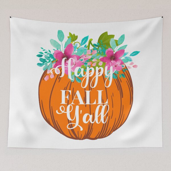 Item preview, HAPPY FALL Y'ALL designed and sold by wildwhimsical.