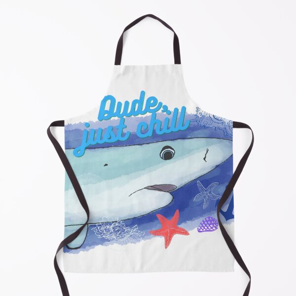 Item preview, Shark - Dude Just Chill designed and sold by BunnyBizarre.