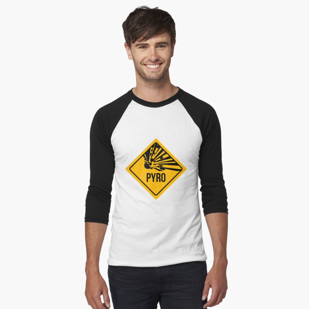 Vista previa del artículo con la obra «Camiseta ¾ estilo béisbol», diseñado y vendido por mousehawk.