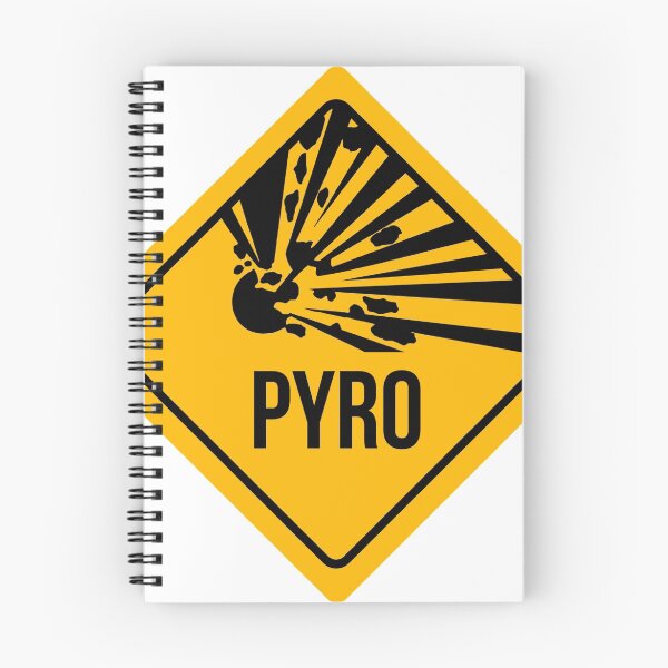 Item preview, Pyro Warning designed and sold by mousehawk.