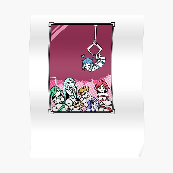 THE ANIME LUCKY GRAB HOOKUPS VALENTINES DAY STICKER AND BONDAGE SHIRT THE ANIME LUCKY GRAB HOOKUPS VALENTINES DAY STICKER AND BONDAGE SHIRT